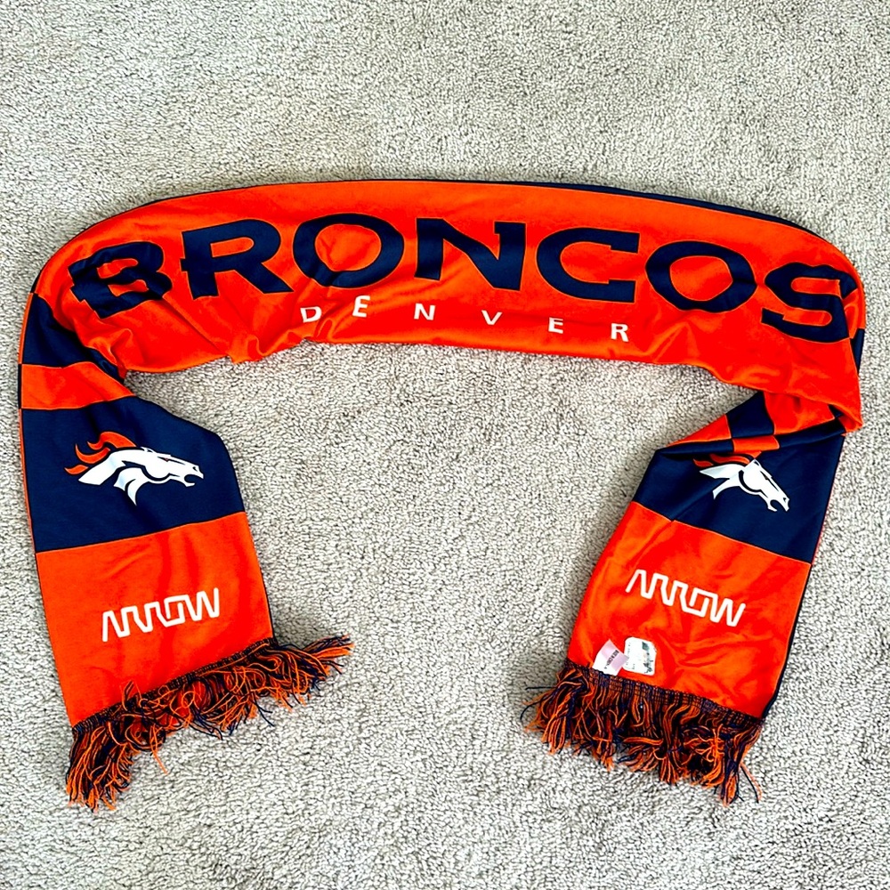 Denver Broncos Women’s Scarf Double Sided